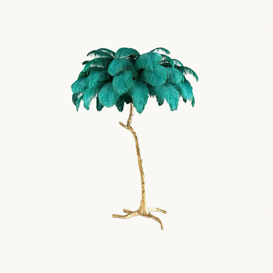 Feather Palmer Floor Lamp